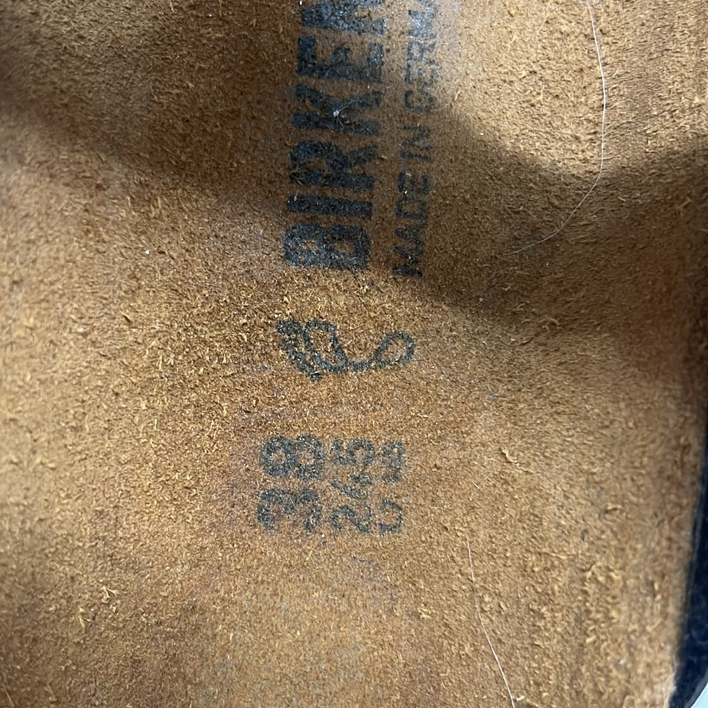 Birkenstock thong sandal and beautiful pearl navy - Picture 5 of 5